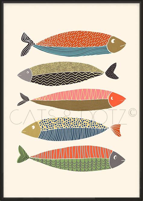 fish print|Fish Art: Prints, Paintings & Posters .